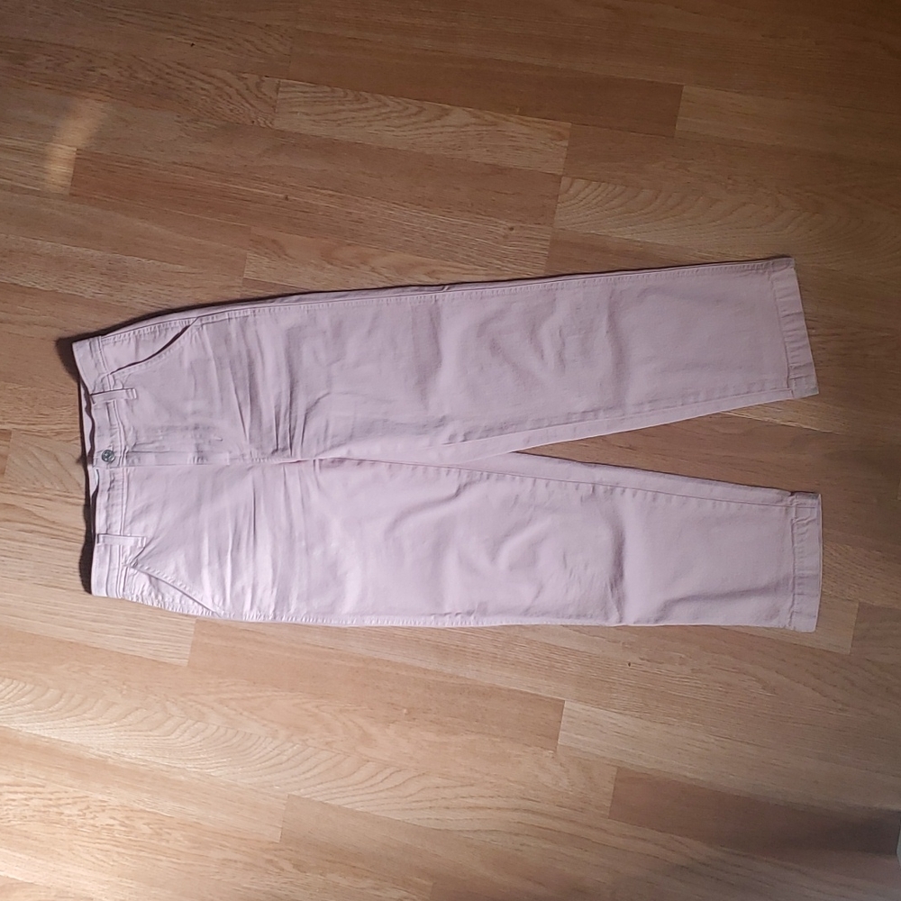 Madewell Classic Straight Pants Jeans Pink Blush Wisteria Dove size 24